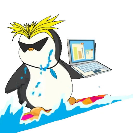 🏄‍♂️ Стикер «Pudy for» для Telegram