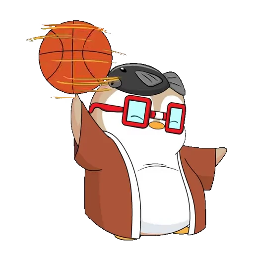 🏀 Стикер «Pudy for» для Telegram