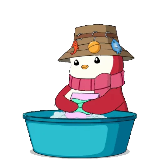 🛀 Стикер «Pudy for» для Telegram