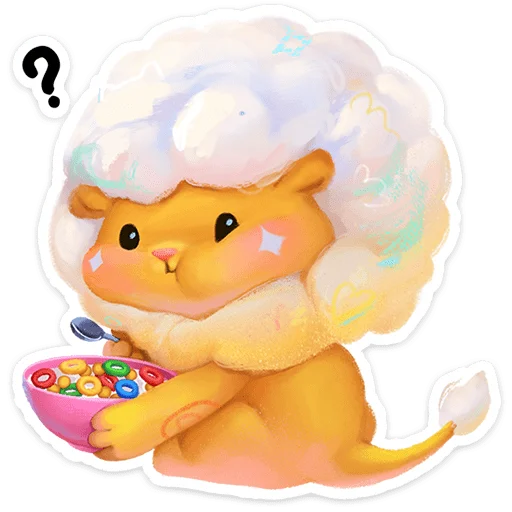 😍 Стикер «Пафф» для Telegram