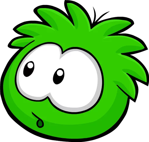 😮 Стикер «Puffle» для Telegram