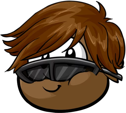 😎 Стикер «Puffle» для Telegram