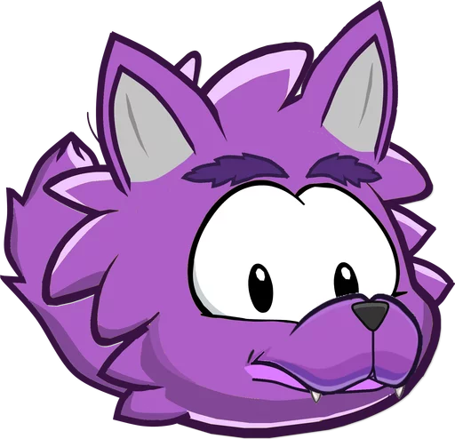🐺 Стикер «Puffle» для Telegram