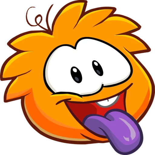 😜 Стикер «Puffle» для Telegram