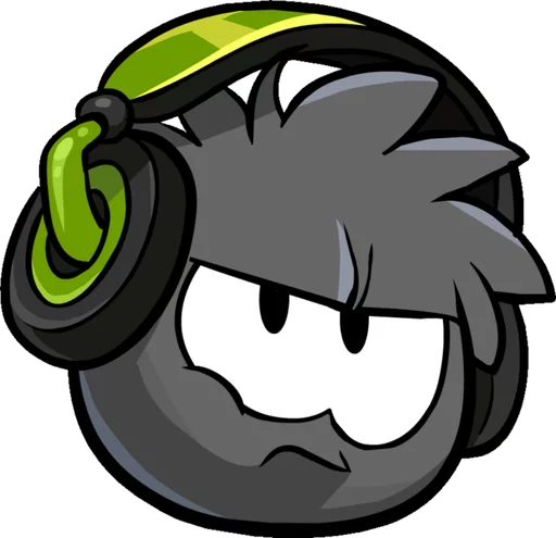 😒 Стикер «Puffle» для Telegram