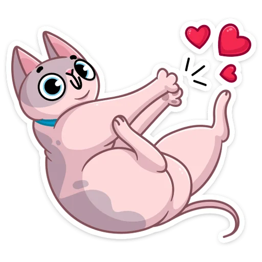❤️ Стикер «Паффи» для Telegram