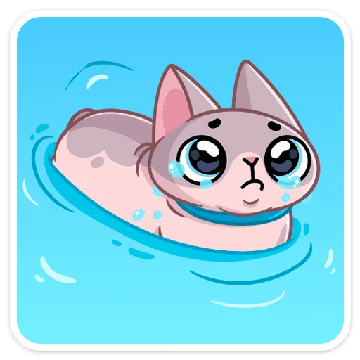 😢 Стикер «Паффи» для Telegram