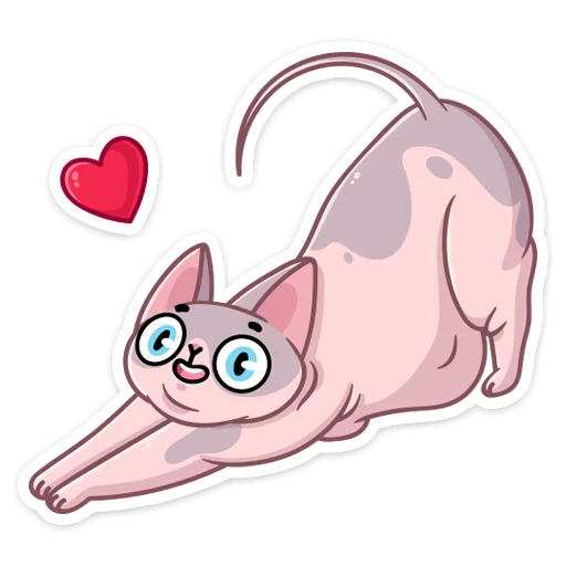 ❤️ Стикер «Паффи» для Telegram