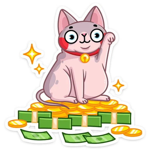 💰 Стикер «Паффи» для Telegram