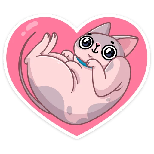 ❤️ Стикер «Паффи» для Telegram
