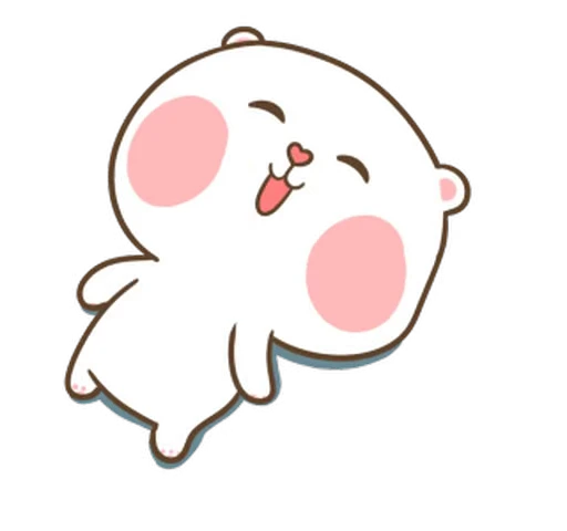 😄 Стикер «Puffy Bear & Rabbit» для Telegram