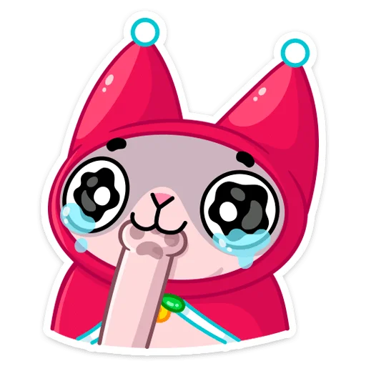🤩 Стикер «Паффи Клаус» для Telegram