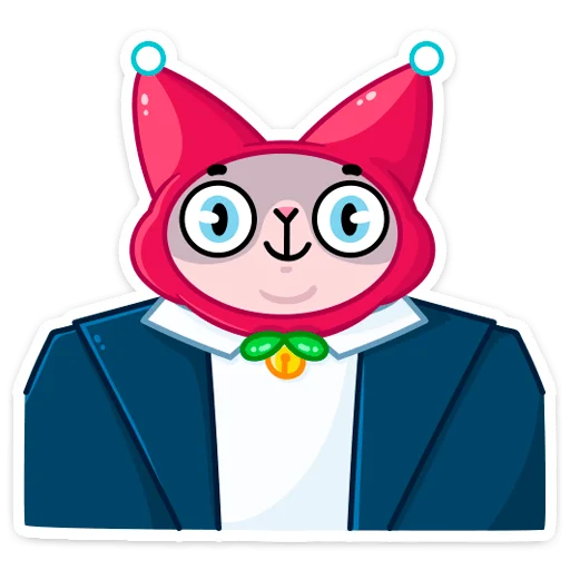 👨‍💼 Стикер «Паффи Клаус» для Telegram