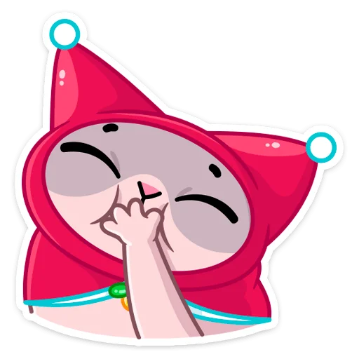 ☺️ Стикер «Паффи Клаус» для Telegram