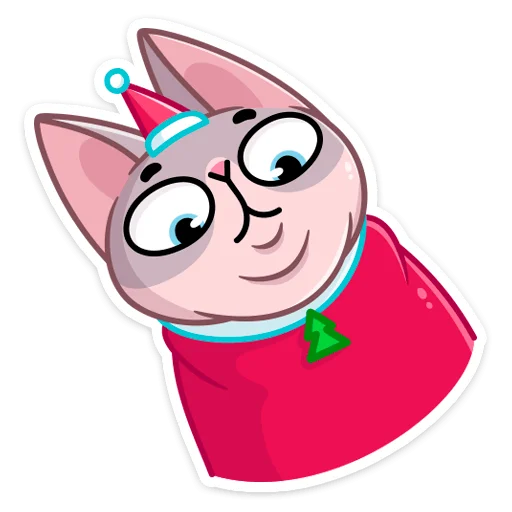 😳 Стикер «Паффи Клаус» для Telegram
