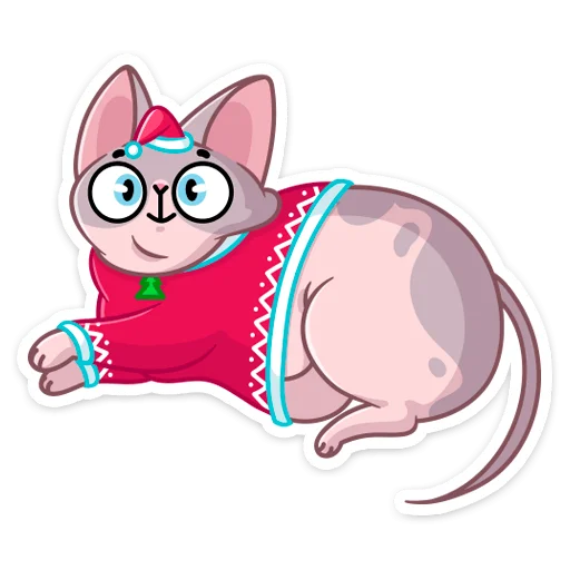 🙂 Стикер «Паффи Клаус» для Telegram