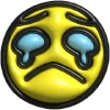 😭 Эмодзи «3D puffy» для Telegram