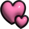 💕 Эмодзи «3D puffy» для Telegram