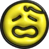 😩 Эмодзи «3D puffy» для Telegram
