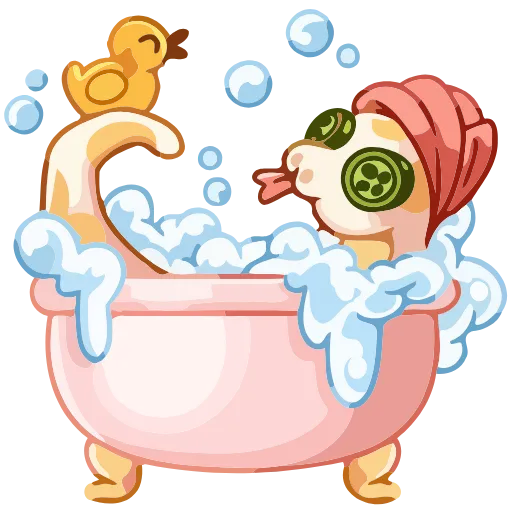 🛁 Эмодзи «Питончик Пончик» для Telegram