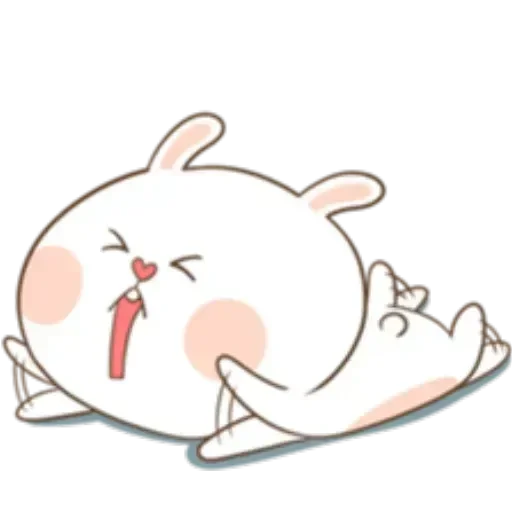 😣 Стикер «Puffy Rabbit 1» для Telegram