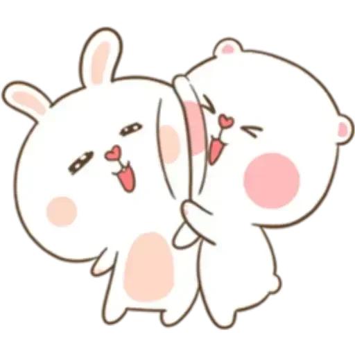 ☺️ Стикер «Puffy Rabbit 1» для Telegram