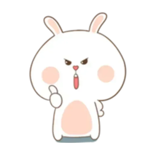👍 Стикер «Puffy Rabbit 1» для Telegram