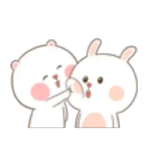 🙂 Стикер «Puffy Rabbit 1» для Telegram