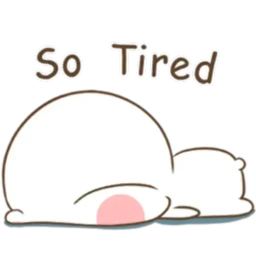 😟 Стикер «Puffy Rabbit 1» для Telegram