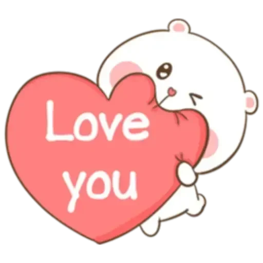 ❤️ Стикер «Puffy Rabbit 1» для Telegram