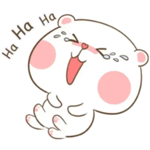 😆 Стикер «Puffy Rabbit 1» для Telegram