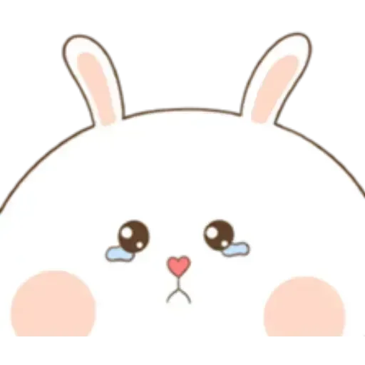 😢 Стикер «Puffy Rabbit 1» для Telegram