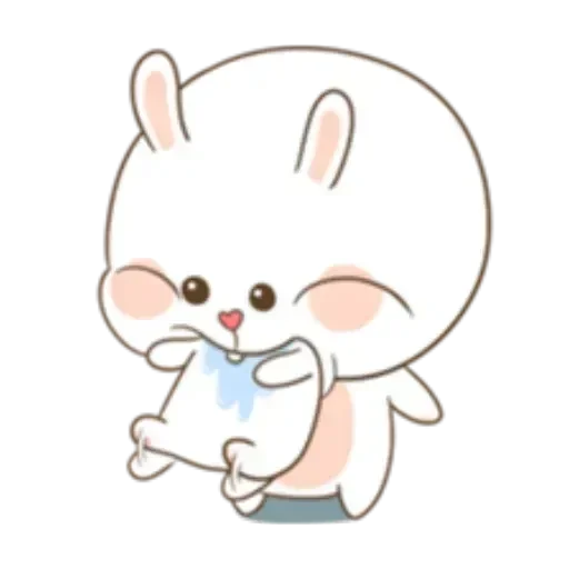 😝 Стикер «Puffy Rabbit 1» для Telegram
