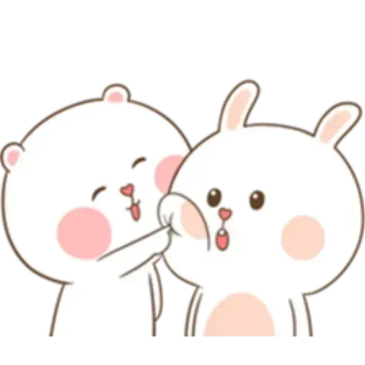 😊 Стикер «Puffy Rabbit 1» для Telegram