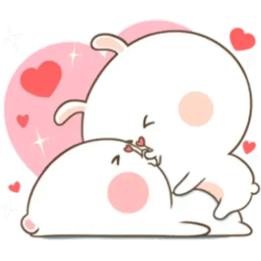 🥰 Стикер «Puffy Rabbit 1» для Telegram
