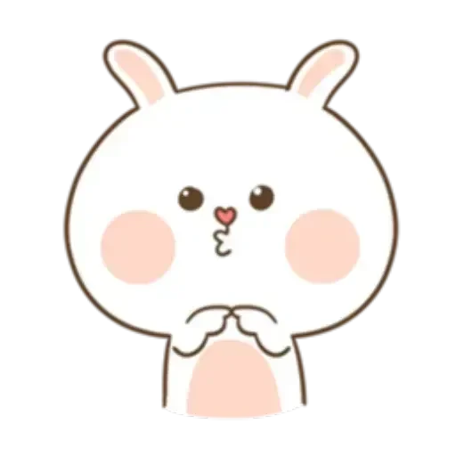 😗 Стикер «Puffy Rabbit 1» для Telegram