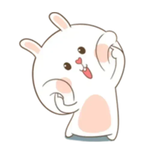 🙂 Стикер «Puffy Rabbit 1» для Telegram