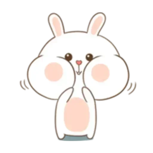 ☺️ Стикер «Puffy Rabbit 1» для Telegram