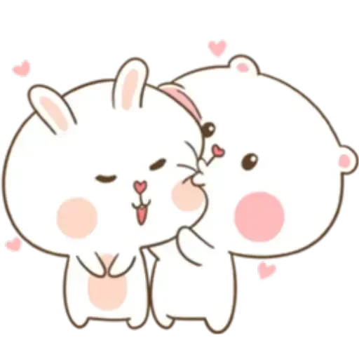 😘 Стикер «Puffy Rabbit 1» для Telegram
