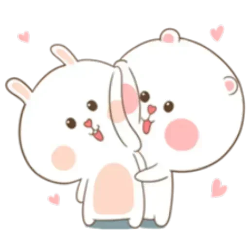 🥰 Стикер «Puffy Rabbit 1» для Telegram