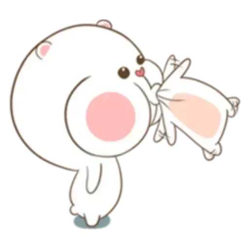 😝 Стикер «Puffy Rabbit 1» для Telegram
