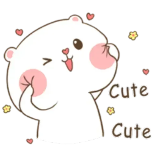 😉 Стикер «Puffy Rabbit 2» для Telegram