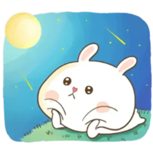 🙂 Стикер «Puffy Rabbit 2» для Telegram