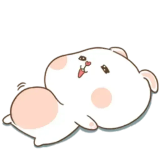 🙂 Стикер «Puffy Rabbit 2» для Telegram
