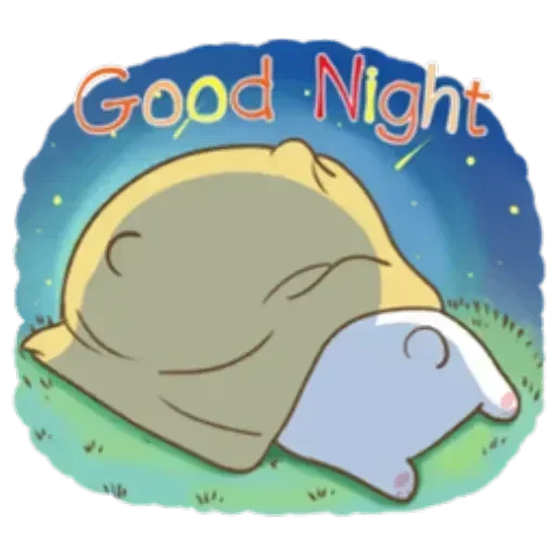 😴 Стикер «Puffy Rabbit 2» для Telegram