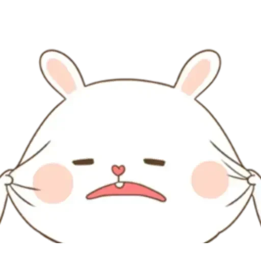 😲 Стикер «Puffy Rabbit 2» для Telegram