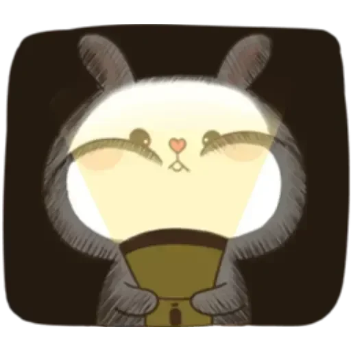 🙂 Стикер «Puffy Rabbit 2» для Telegram