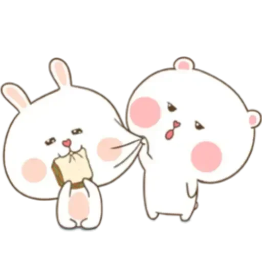 🫤 Стикер «Puffy Rabbit 2» для Telegram