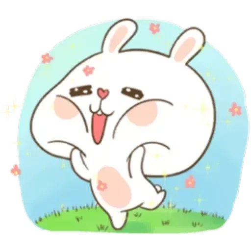 ☺️ Стикер «Puffy Rabbit 2» для Telegram