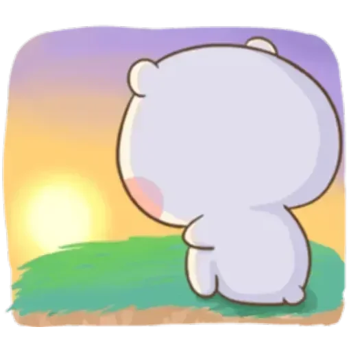 😕 Стикер «Puffy Rabbit 2» для Telegram